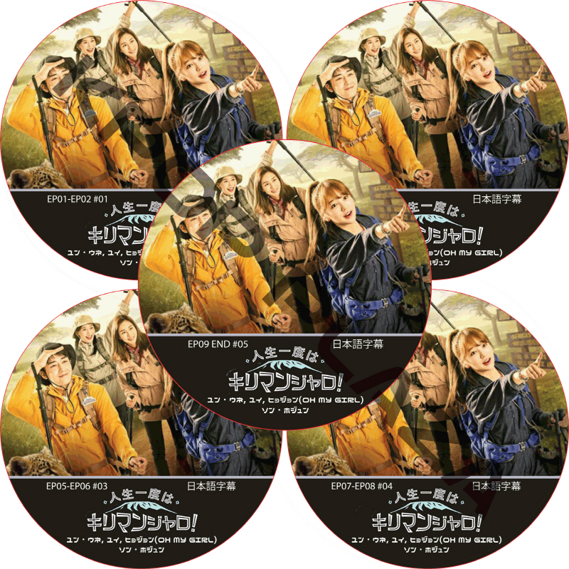 人生一度はキリマンジャロ！ (EP01-EP09 完結 #5枚セット) 日本語字幕  [K-POP DVD]の画像