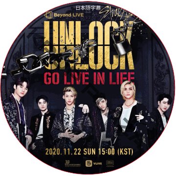 STRAY KIDS 'Unlock : GO LIVE IN LIFE' BEYOND LIVE (2020.11.22) 日本語字幕 / ストレイキッズ [K-POP DVD]の画像