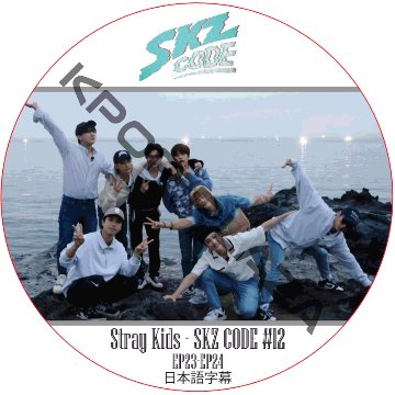 STRAY KIDS SKZ CODE #12 (EP23-EP24) 日本語字幕 / ストレイキッズ [K-POP DVD]の画像