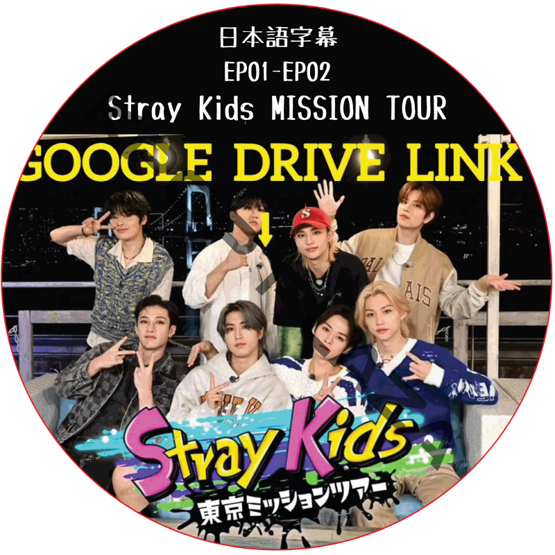 Stray Kids 東京ミッションツアー (EP01-EP02) 日本語字幕 / ストレイキッズ SKZ DVD Tokyo Mission Tour [K-POP DVD]の画像
