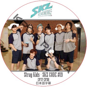 STRAY KIDS SKZ CODE #19 (EP37-EP38) 日本語字幕 / ストレイキッズ [K-POP DVD]の画像