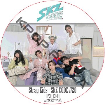 STRAY KIDS SKZ CODE #20 (EP39-EP40) 日本語字幕 / ストレイキッズ [K-POP DVD]の画像