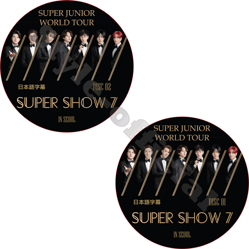 SUPER JUNIOR SUPER SHOW7 IN SEOUL (2枚セット) 日本語字幕 / スーパージュニア super show7 [K-POP DVD]の画像