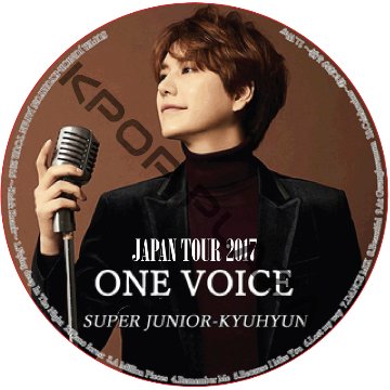 SUPER JUNIOR KYUHYUN JAPAN TOUR 2017 ONE VOICE / スーパージュニア [K-POP DVD]の画像