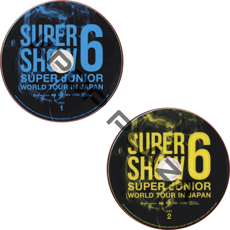 SUPER JUNIOR WORLD TOUR SUPER SHOW 6 IN JAPAN (2枚セット) / スーパージュニア [K-POP DVD]の画像
