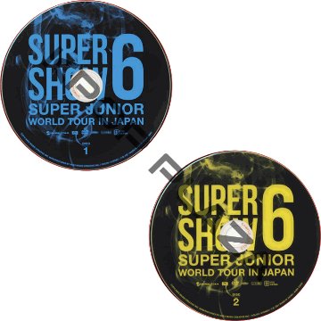 SUPER JUNIOR WORLD TOUR SUPER SHOW 6 IN JAPAN (2枚セット) / スーパージュニア [K-POP DVD]の画像