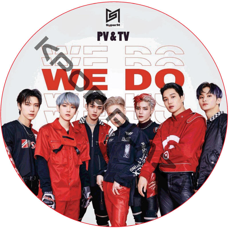 SUPER M PV & TV COLLECTION (WE DO) / スーパーエム EXO SHINee NCT KPOP DVD [K-POP DVD]の画像