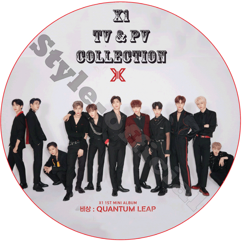 X1 TV & PV COLLECTION (QUANTUM LEAP) / エックスワン [K-POP DVD]の画像