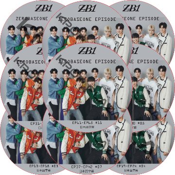 ZB1 ZE-PISODE (EP01-EP100 #18枚セット) 日本語字幕 / ゼロベースワン ZB1 DVD ZEROBASEONE [K-POP DVD]の画像