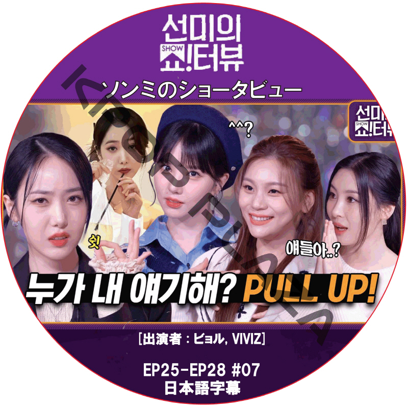 ソンミのショータビュー (EP25-EP28 #07) / [出演者 : ビョル, VIVIZ] SUNMYのSHOW TERVIEW [K-POP DVD]の画像