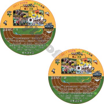 2011 アイドルスター選手権 正月 (2枚セット) 日本語字幕 / 2PM BEAST SHINee ZE:A  SEUNGRI (BIGBANG) INFINITE [K-POP DVD]の画像