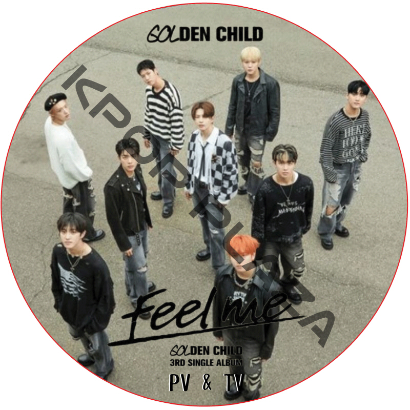 Golden Child PV & TV COLLECTION (Feel Me) / ゴールデンチャイルド Golden Child dvd [K-POP DVD]の画像