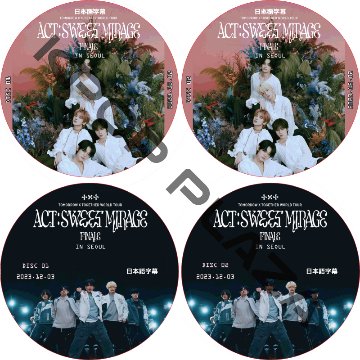 TXT WORLD TOUR [ACT : SWEET MIRAGE ] FINALE (23.12.02-23.12.03 #4枚セット) 日本語字幕  [K-POP DVD]の画像