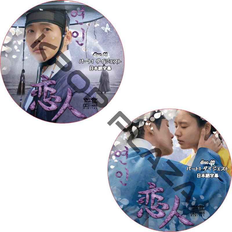 恋人 パート1 ダイジェスト (2枚セット)  日本語字幕 / [出演者 : ナムグン・ミン、アン・ウンジン、イ・ダイン、イ・ハクジュ、キム・ユヌ] NAM GOONG MIN [K-POP DVD]の画像