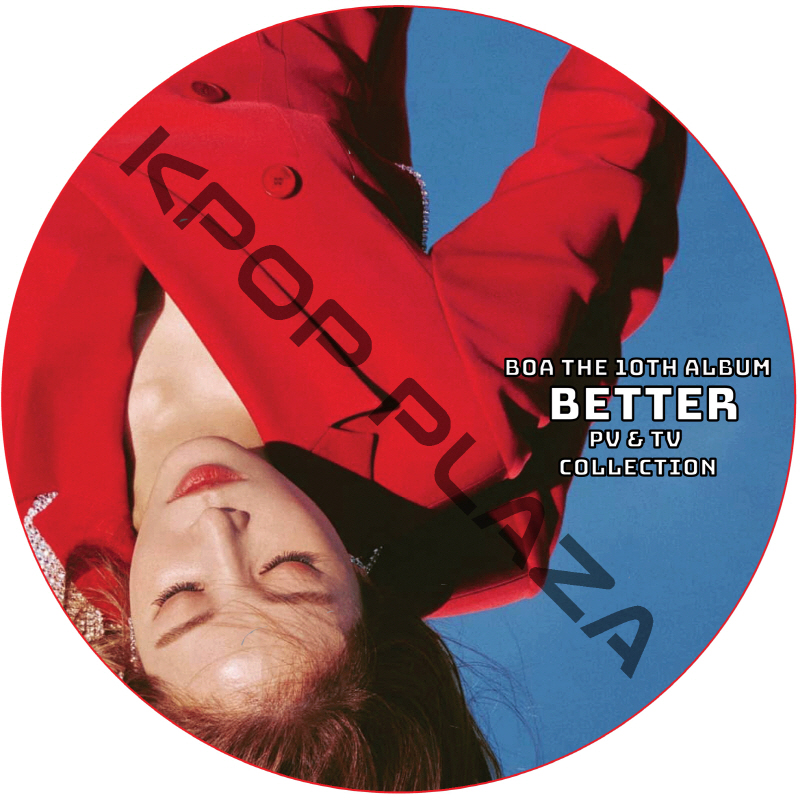 BOA BETTER PV & TV COLLECTION (THE 10TH ALBUM) / ボア [K-POP DVD]の画像