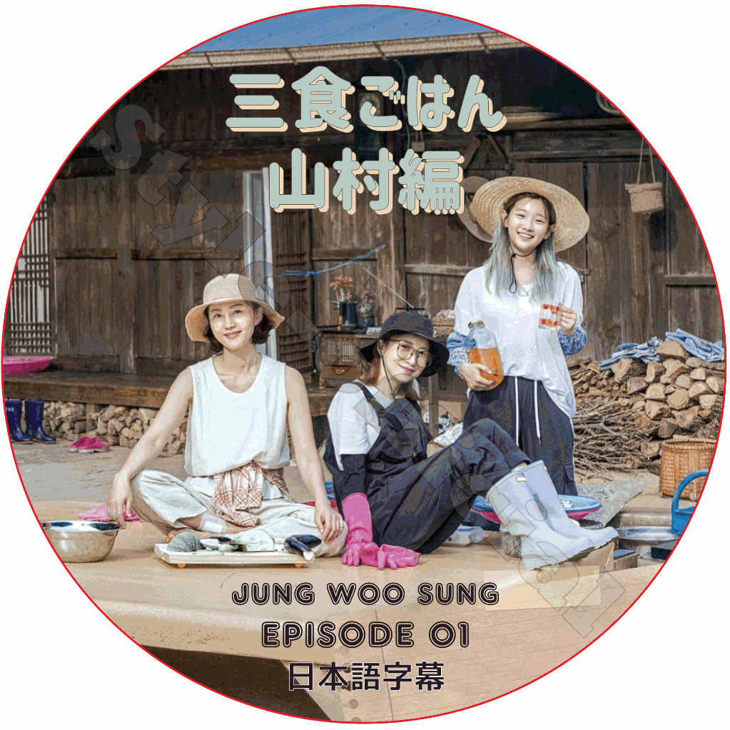 三食ごはん 山村編 (EPISODE 01) 日本語字幕 / JUNG WOO SUNG [K-POP DVD]の画像