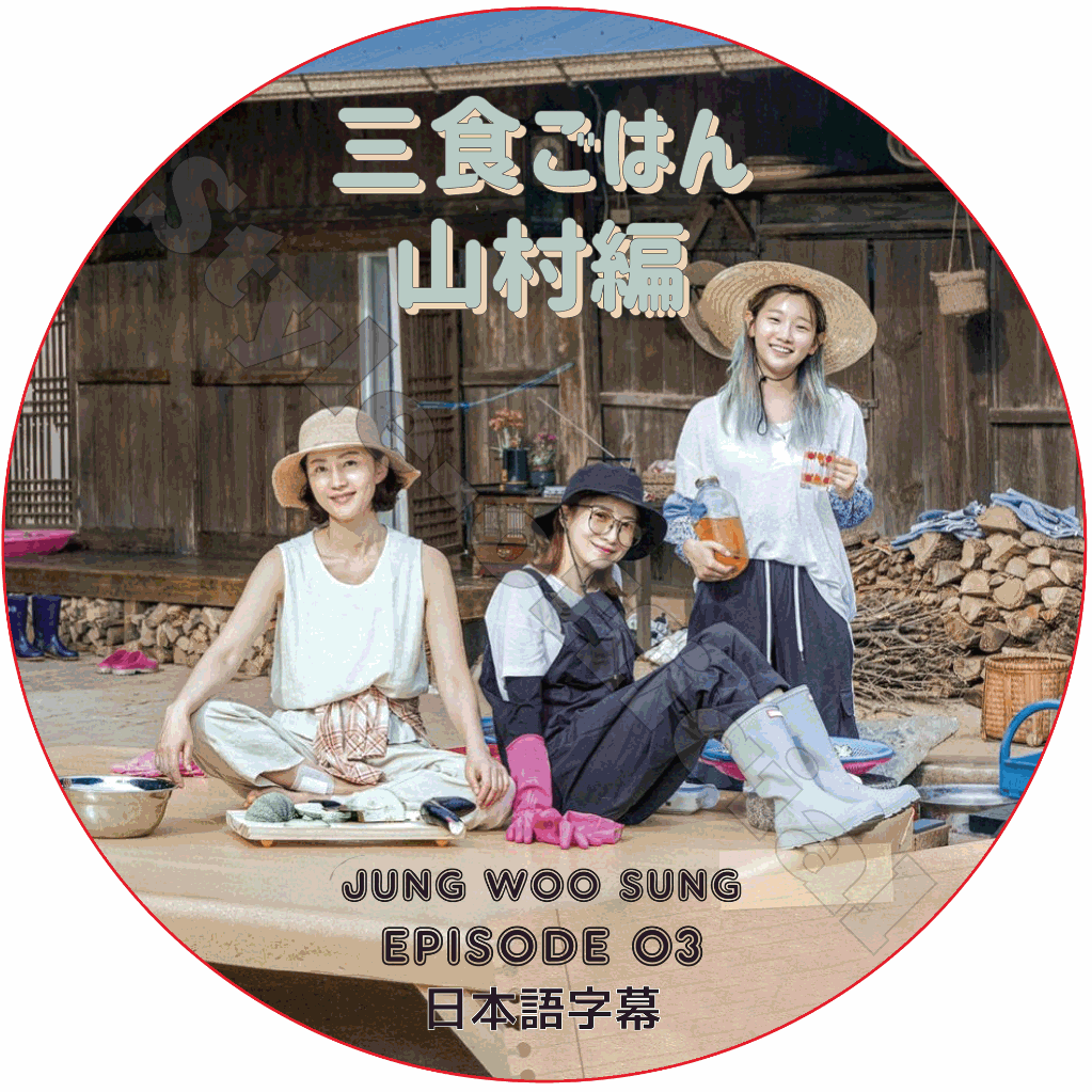 三食ごはん 山村編 (EPISODE 03) 日本語字幕 / JUNG WOO SUNG [K-POP DVD]の画像