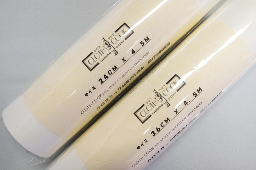 置き打ち刺しゅう用接着紙の画像