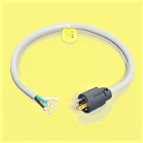 NEMA 5-15 プラグ付コードセット 7112GN-UP1 0.5mの画像