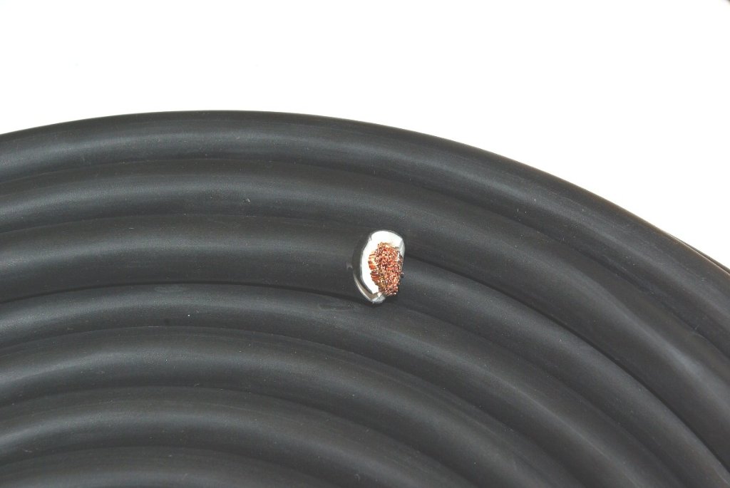 38SQ 黒 1m切断販売 KIV 600V耐圧電線　〈ＰＳ〉Ｅ 可撓性のある撚り線の画像