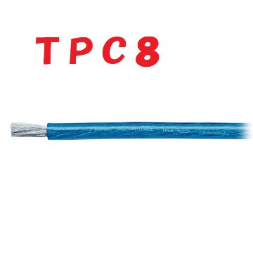 青【1m 切断販売】TPC8 パワーケーブル OFC アーシングコード オーディオテクニカ画像