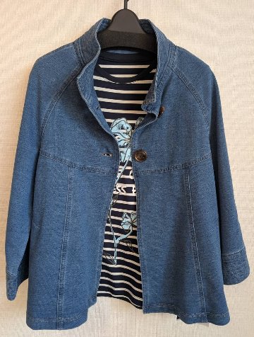 デニムジャケットの画像