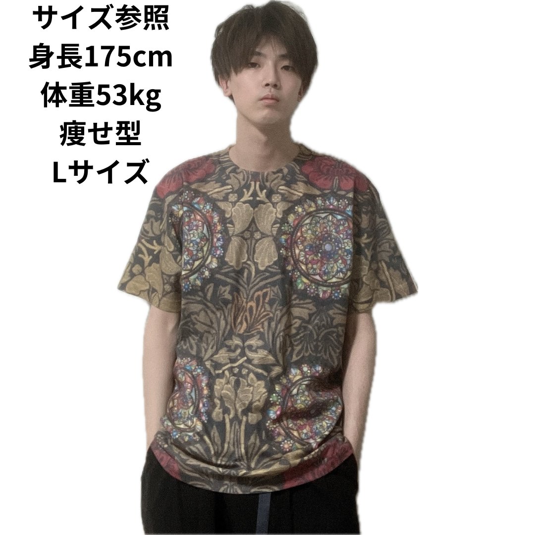 ヨーロピアンデザイン コットンTシャツの画像