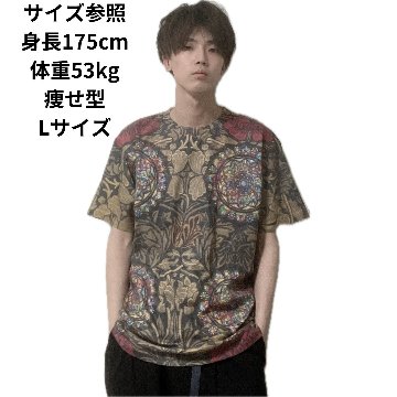 ヨーロピアンデザイン コットンTシャツの画像