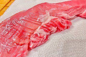 豚ヒレブロックの画像