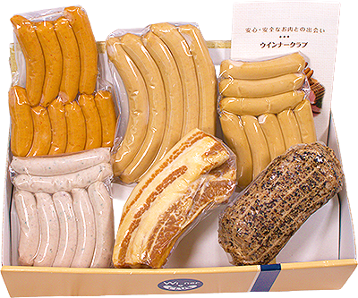 【BIPROGY様専用】無塩せきブロックハム・ソーセージこだわりセットの画像