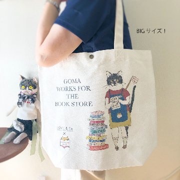 CAT'S MEOW BOOKS コラボ　ぎょまBIG TOTE BAG画像