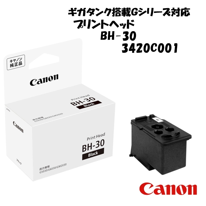 Canon純正 プリントヘッド BH-30(ブラック用）・CH-30(カラー用 