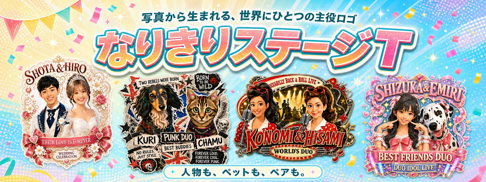Marque MaluneArt なりきりステージT