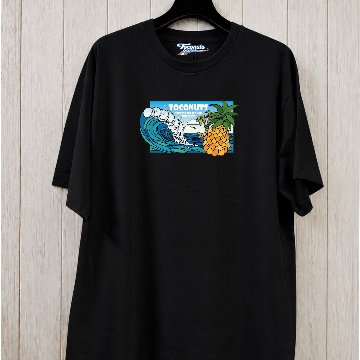 Toconuts公式グッズ｜T102 パイナップル・ウェーブ Tシャツの画像