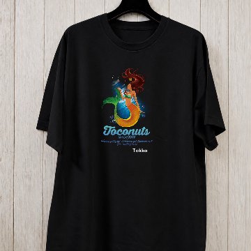 Toconuts公式グッズ｜T105 シンギング・マーメイド Tシャツの画像