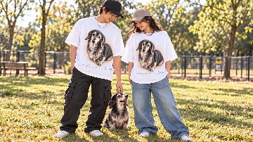 PETPORTRAIT ボックスシルエット ビッグTシャツの画像