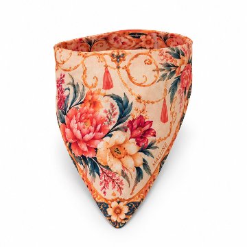 MALUNE バンダナ風スカーフ S100-2の画像