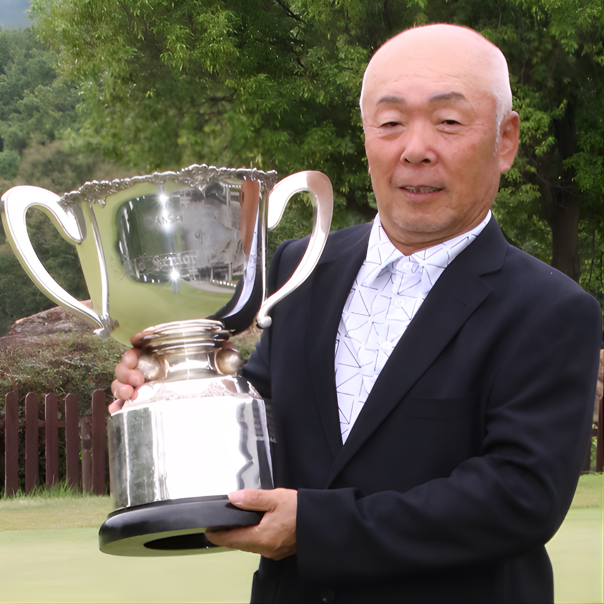 GOLF LEGACY ART 丸型キャンバス｜優勝記念の画像