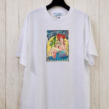 Toconuts公式グッズ｜T100 トロピカル・レトロガール Tシャツの画像