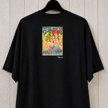Toconuts公式グッズ｜T100 トロピカル・レトロガール Tシャツの画像