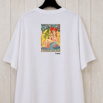 Toconuts公式グッズ｜T100 トロピカル・レトロガール Tシャツの画像
