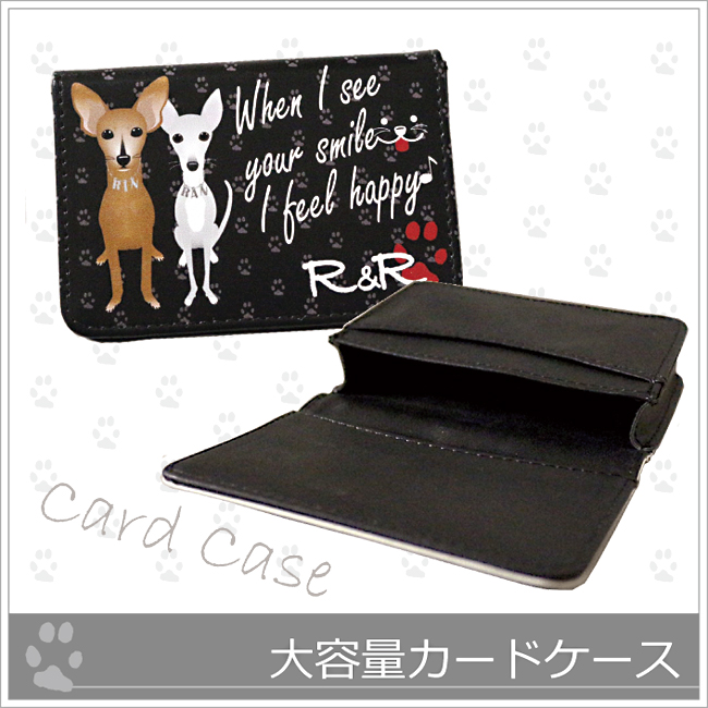 *カードケース*【大容量】ポケット付き名刺ケースの画像