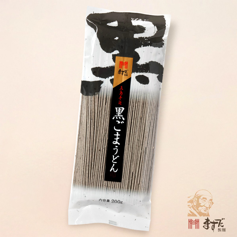 黒ごまうどん　200ｇの画像