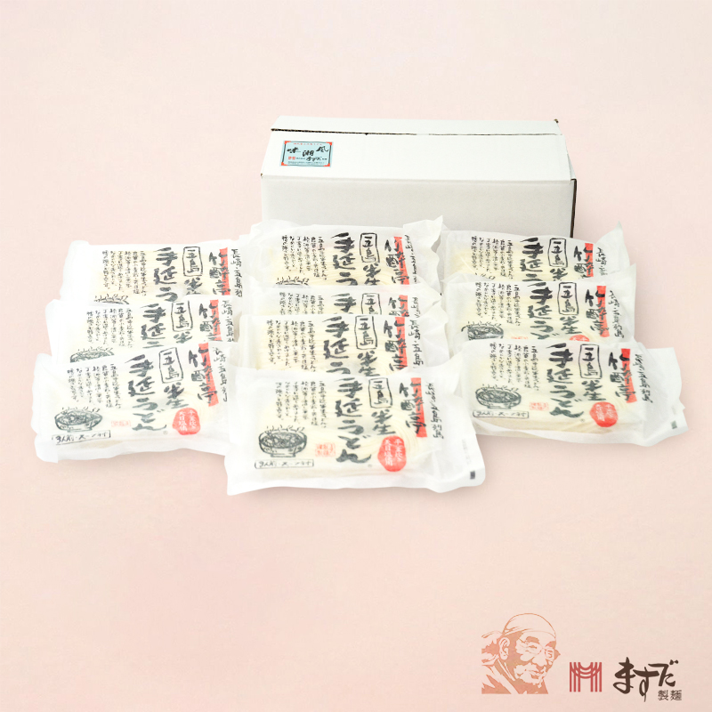 半生うどんセットスープ付（10袋）の画像