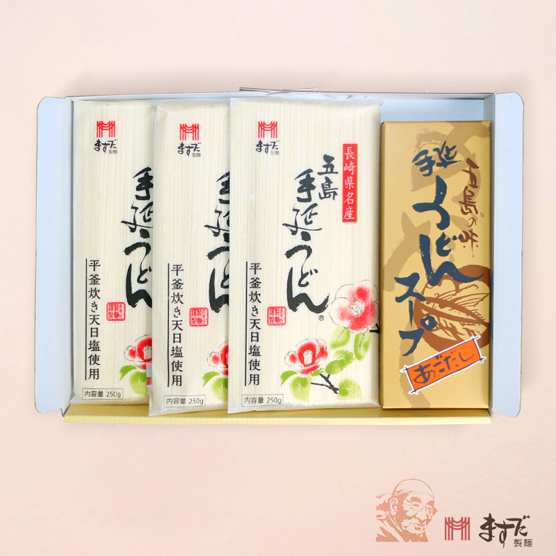 五島手延うどん・スープセットＡの画像