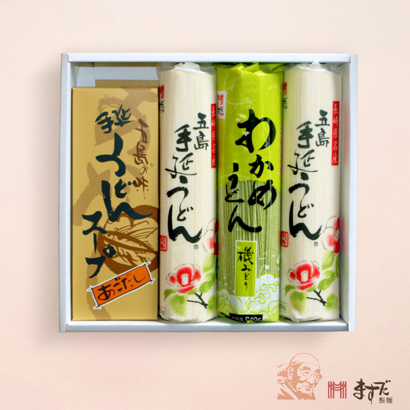 五島手延うどん・スープセットＢの画像