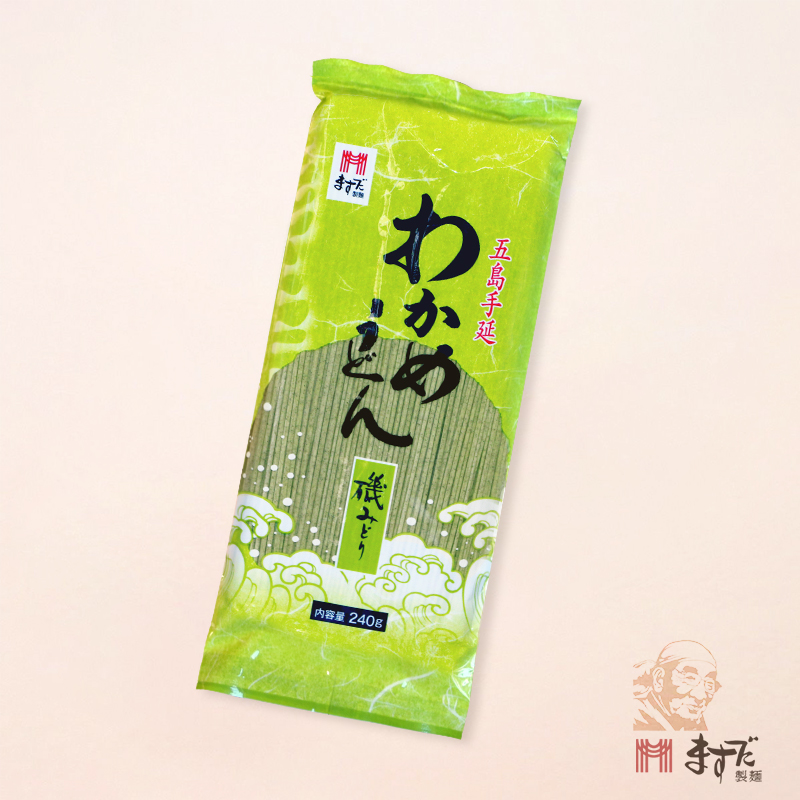 わかめうどん「磯みどり」240gの画像