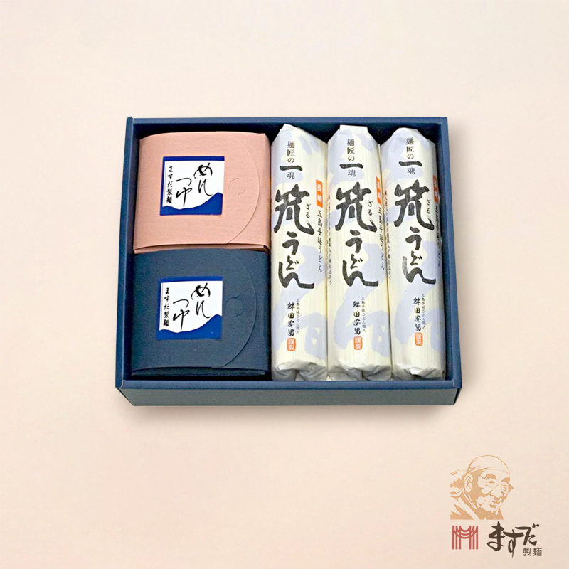 麺匠の一魂　笊うどんセットの画像