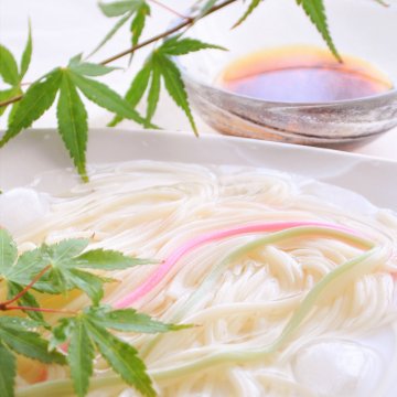 五島手延そうめんセット木箱入（3種）の画像
