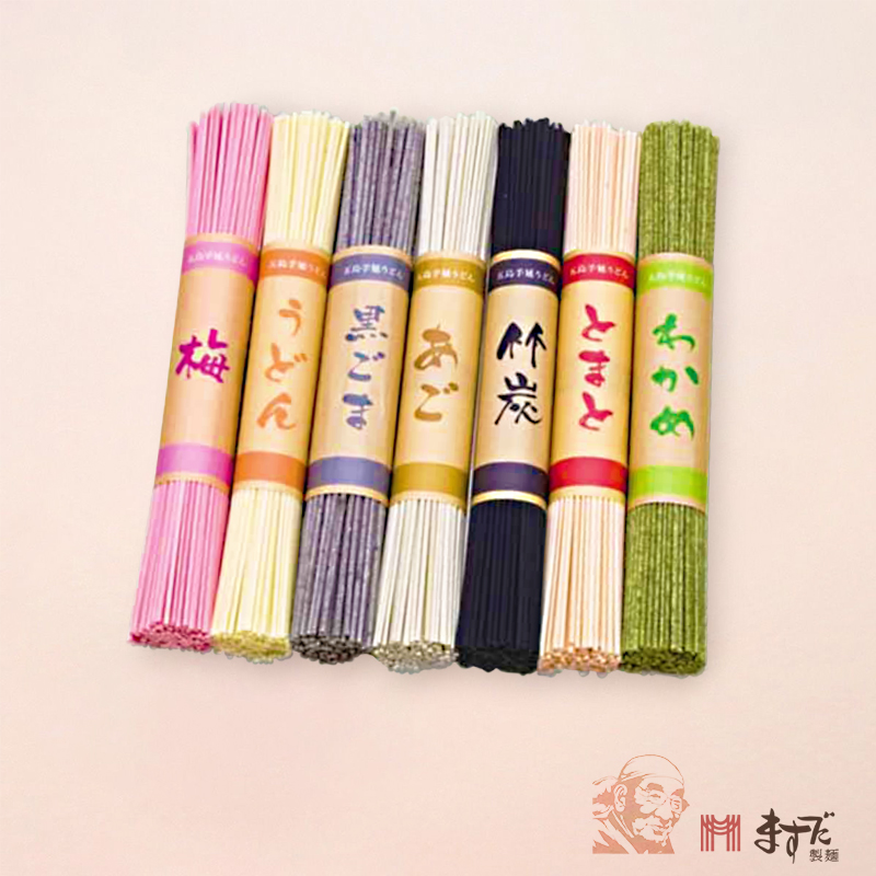 にじいろざるうどん(袋)の画像